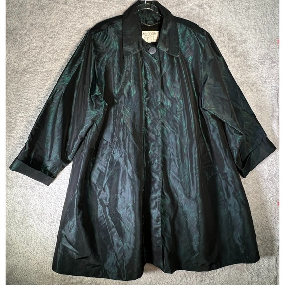 Mulberry Dark Green Women's Trench Coat - Picture 2 of 12